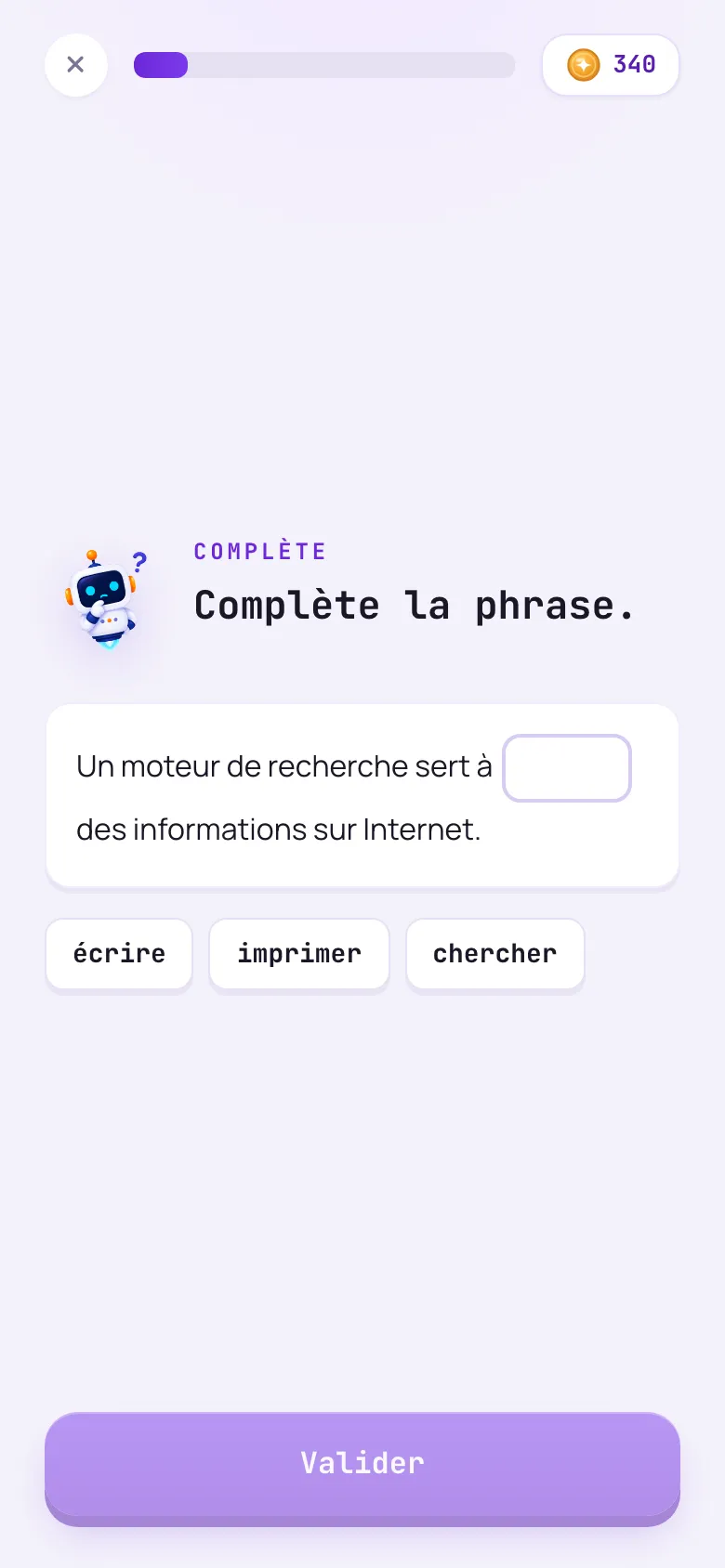 Une question du parcours Comprendre le SEO de A à Z